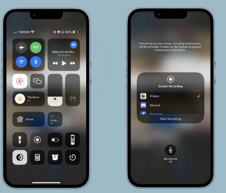 隰县苹果15维修分享iPhone15录制屏幕时如何录制音频 