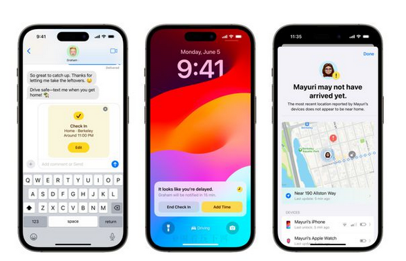 隰县苹果维修站分享如何在iPhone上使用平安确认功能 